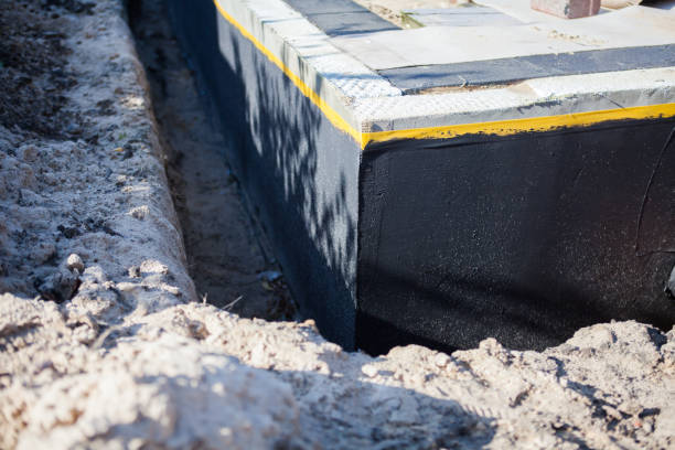 Professional Waterproofing technician working in Spotsylvania, VA